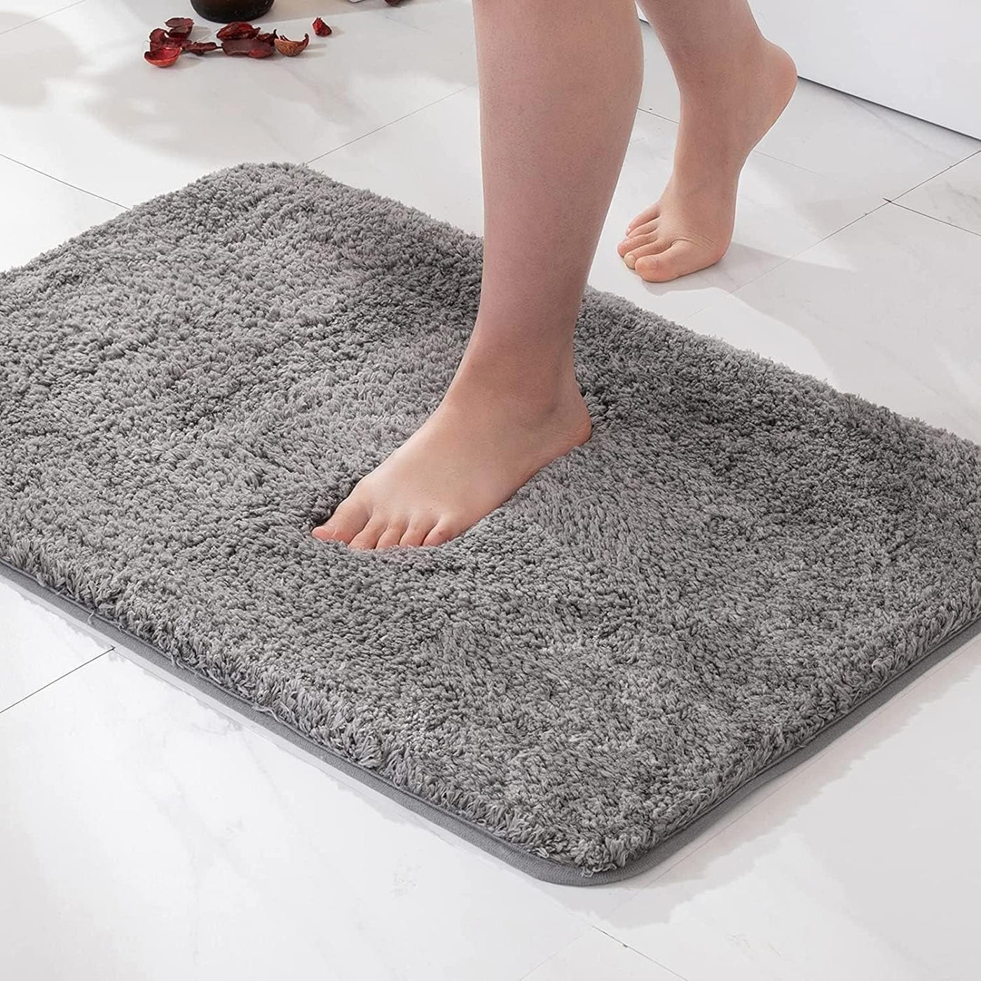 Tapis de Bain Antidérapant Absorbant en Microfibre