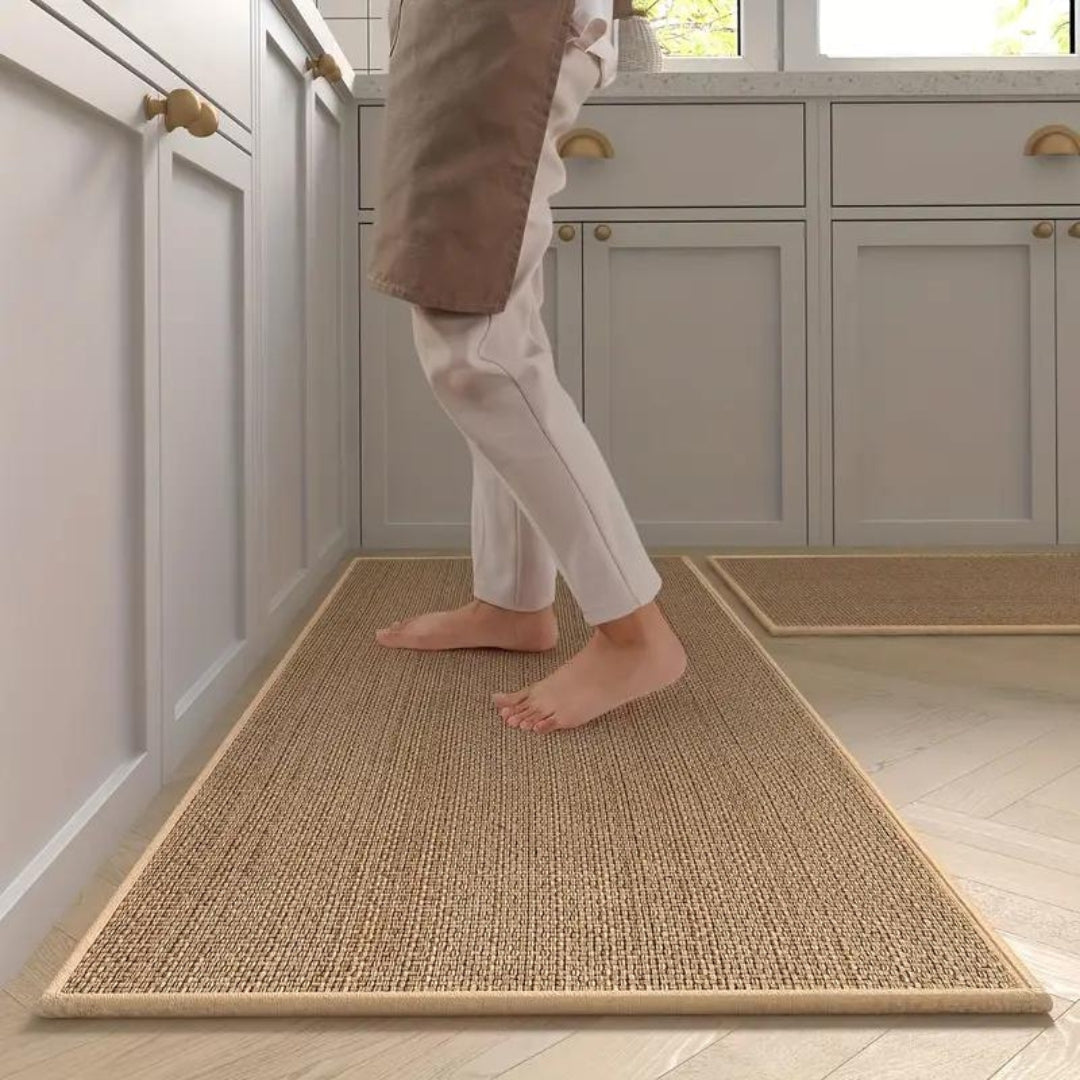 Ensemble de Tapis de Cuisine Antidérapants Rembourrés
