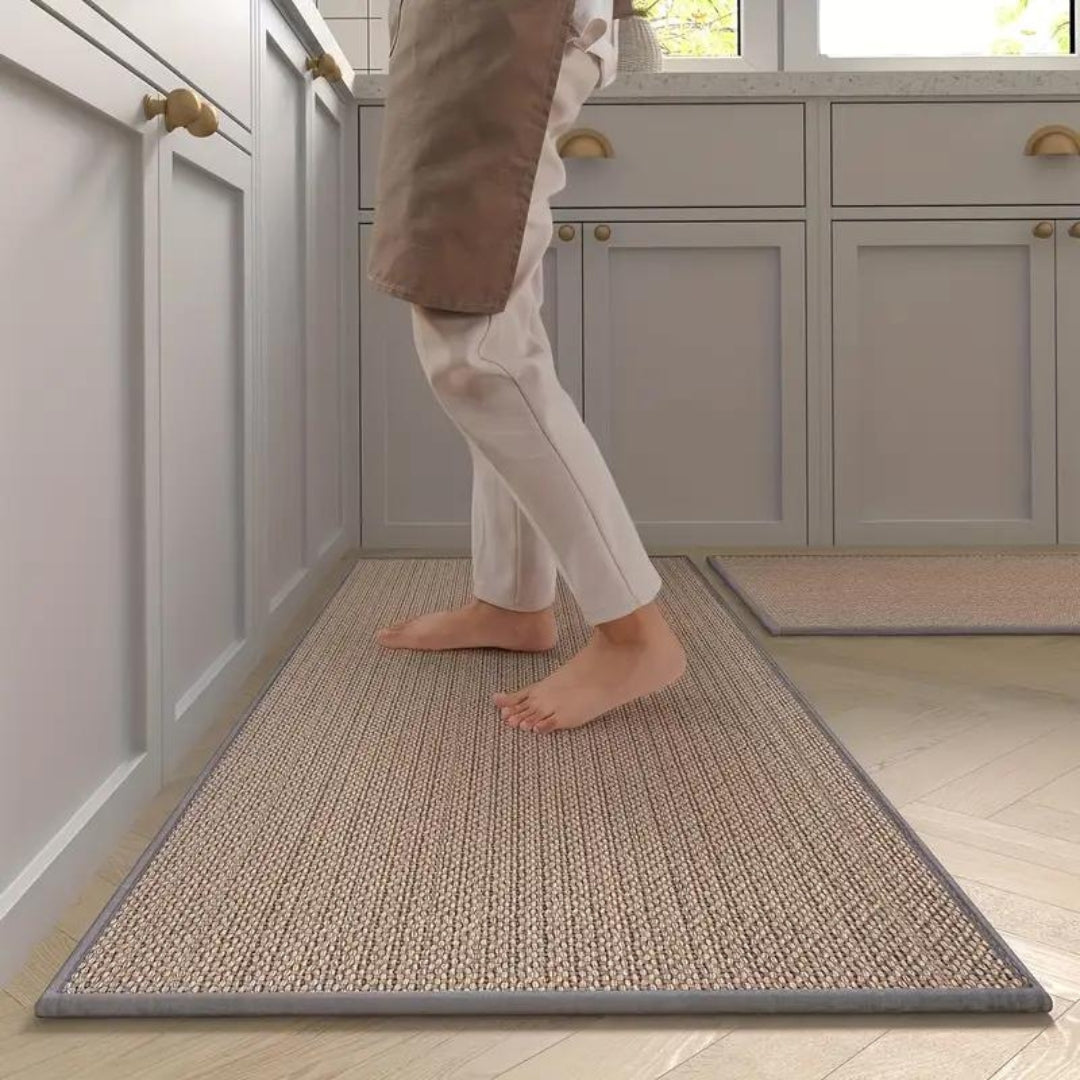 Ensemble de Tapis de Cuisine Antidérapants Rembourrés