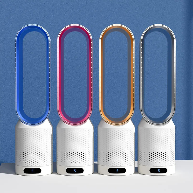 Ventilateur Colonne Sans Pales avec Purificateur d'Air