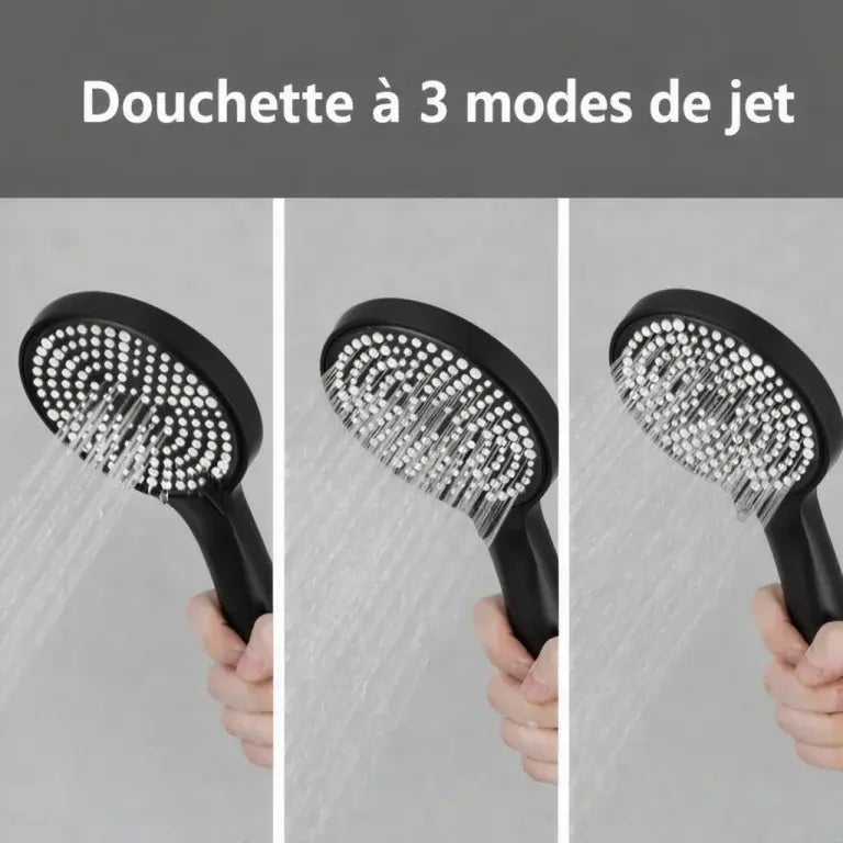 Types de jet du pommeau de douche