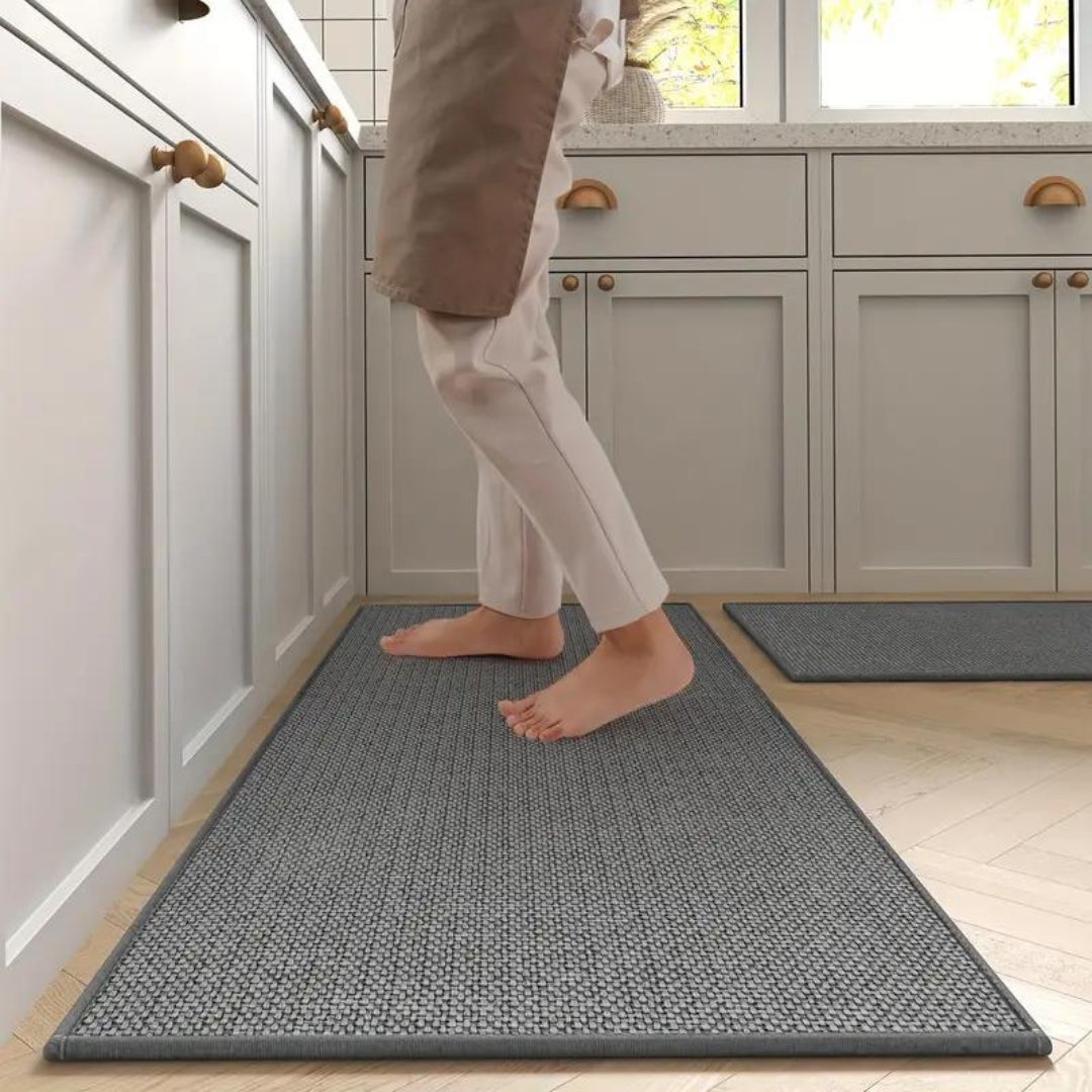 Ensemble de Tapis de Cuisine Antidérapants Rembourrés