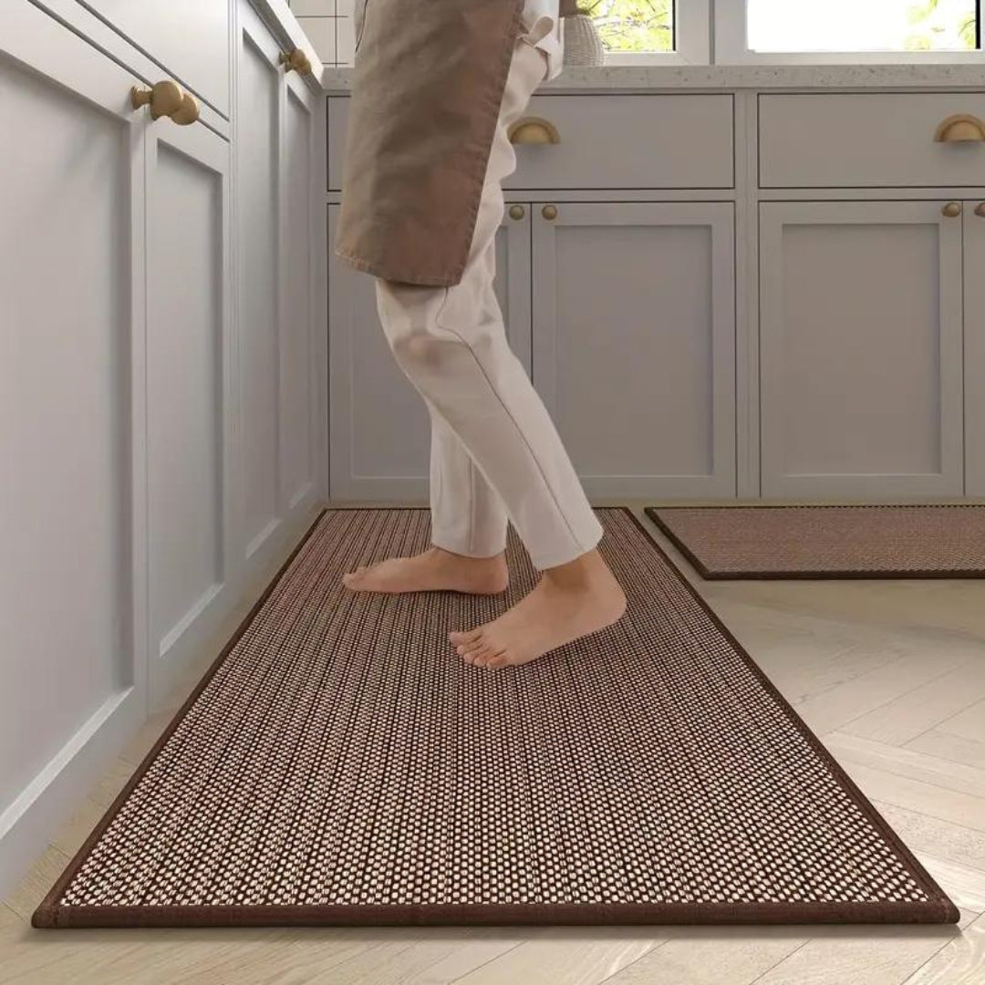 Ensemble de Tapis de Cuisine Antidérapants Rembourrés