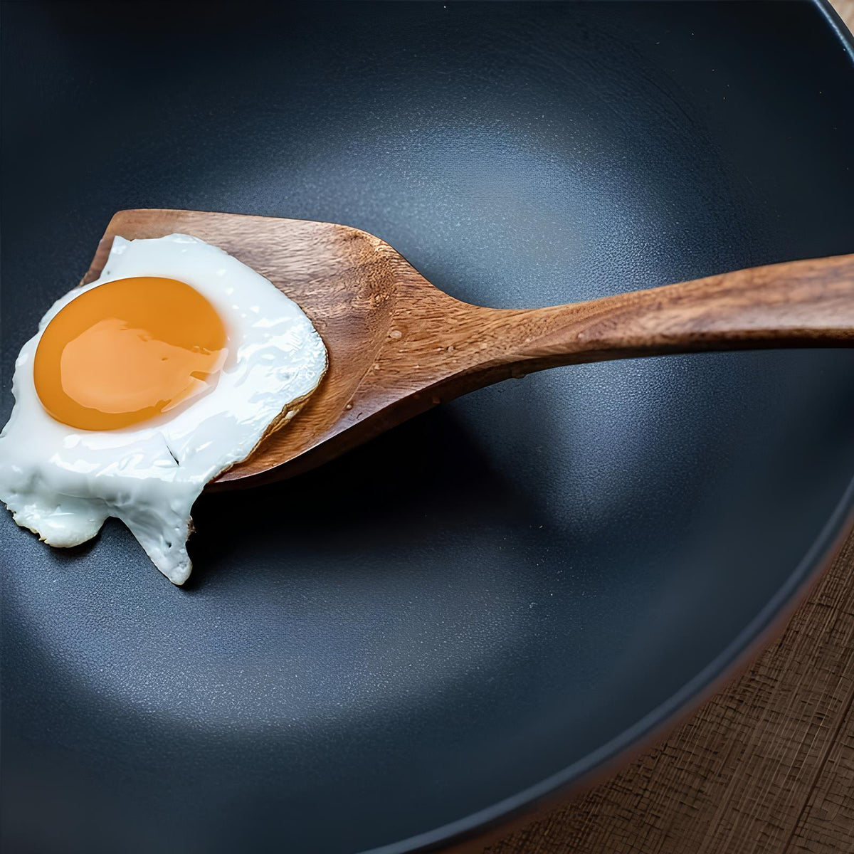 Set d'Ustensiles de Cuisine en Bois de Teck – 5 Pièces