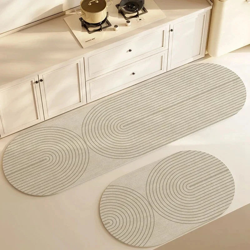 Tapis de Cuisine Antidérapant Absorbant