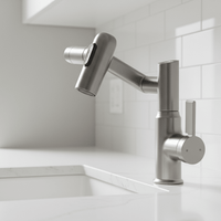 Robinet de Cuisine 360° avec Douchette Extractible