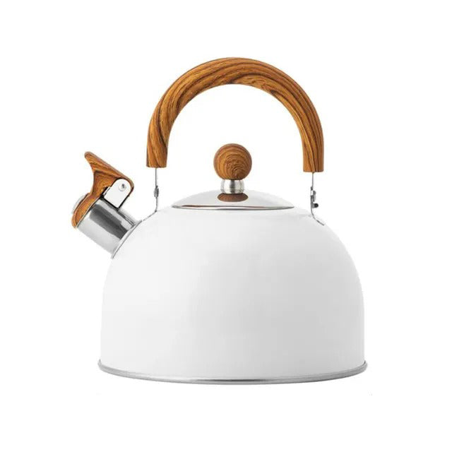 Bouilloire Sifflante en Acier Inoxydable 2,5 L