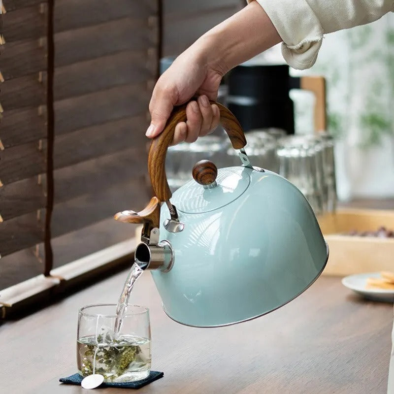 Bouilloire Sifflante en Acier Inoxydable 2,5 L