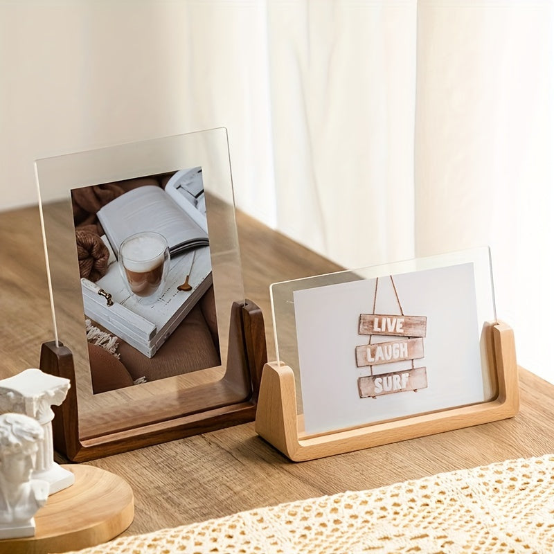 Cadre photo en bois avec design minimaliste et polyvalent 5