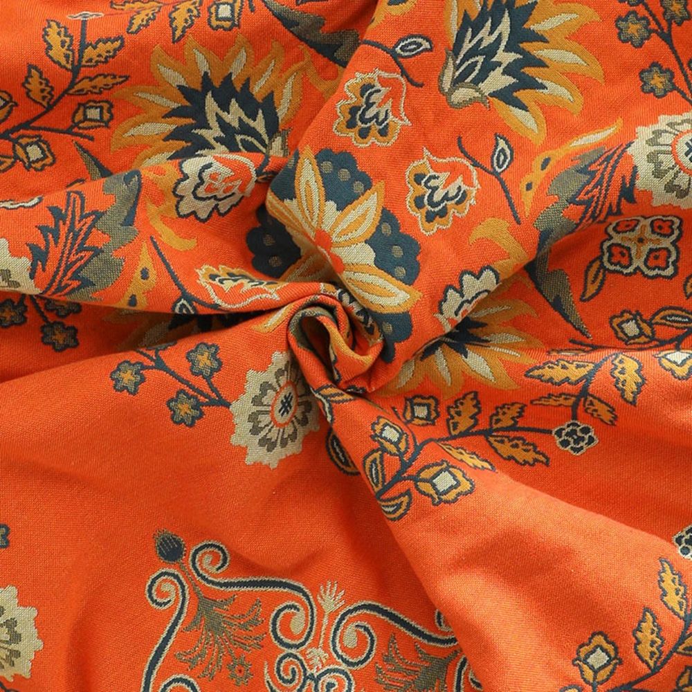 Couverture Bébé Réversible en Coton avec Motif Floral | Élégance Vintage pour Confort et Style 4