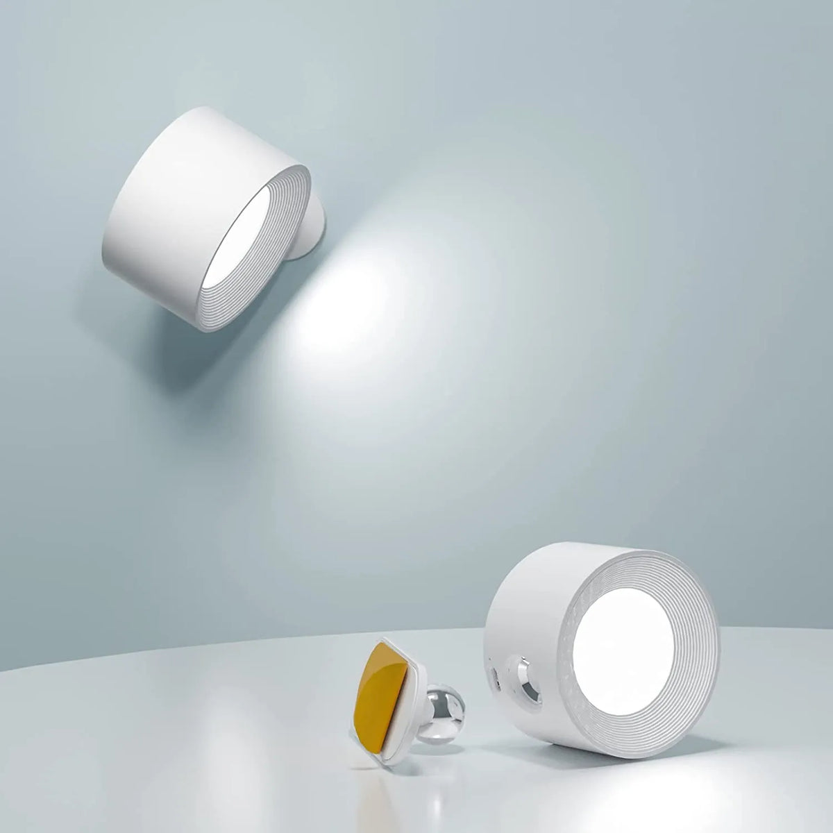 Lampe Murale Sans Fil Rechargeable – Rotation à 360°