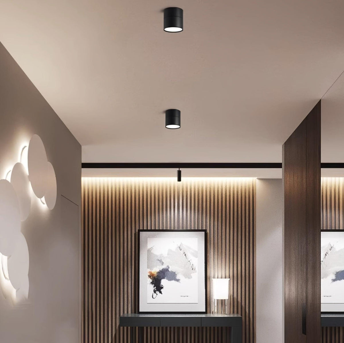 Spot LED de Plafond Réglable – Éclairage Blanc Chaud