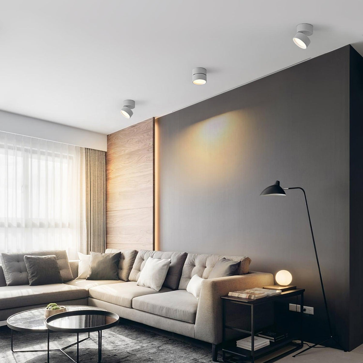 Spot LED de Plafond Réglable – Éclairage Blanc Chaud