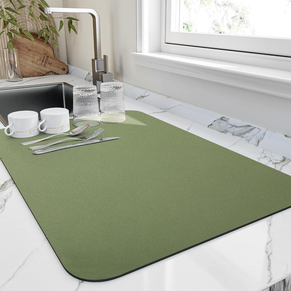 Tapis Égouttoir de Cuisine à Séchage Rapide