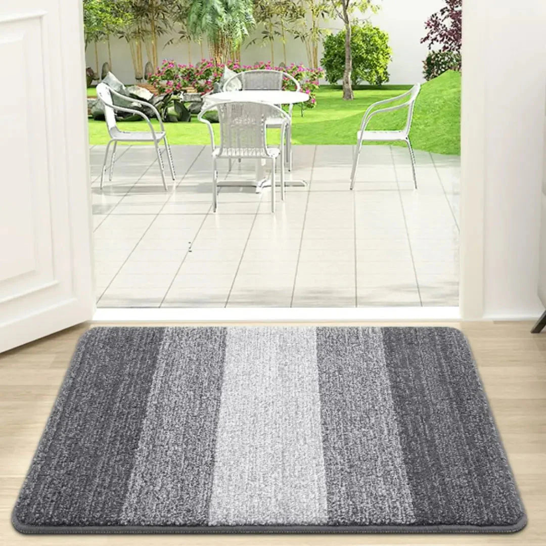 Tapis d'Entrée Antidérapant Absorbant Lavable