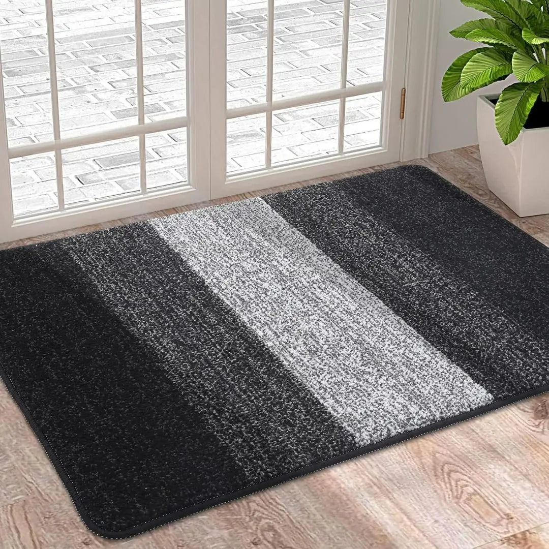 Tapis d'Entrée Antidérapant Absorbant Lavable