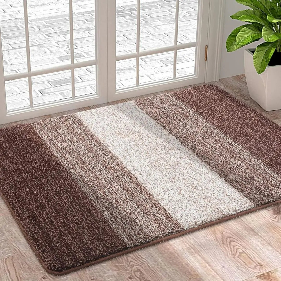 Tapis d'Entrée Antidérapant Absorbant Lavable