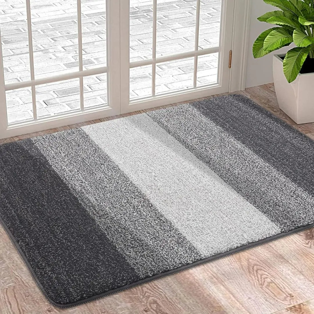 Tapis d'Entrée Antidérapant Absorbant Lavable