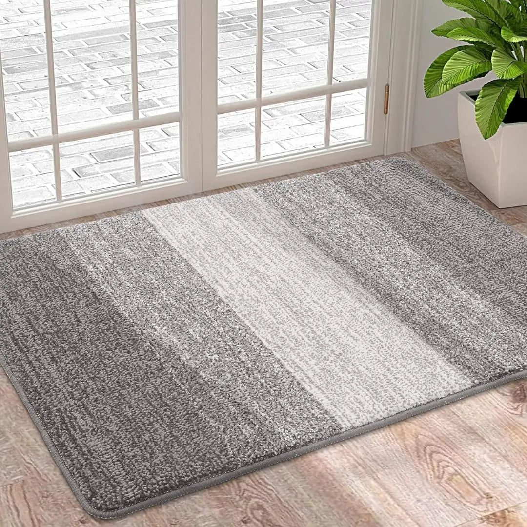 Tapis d'Entrée Antidérapant Absorbant Lavable