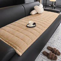 Housse de Canapé Matelassée en Microfibres Antidérapante | Protection Douce pour Confort Quotidien