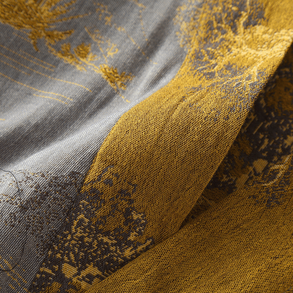 Kimono en Gaze de Coton Unisexe – Peignoir Rétro Léger