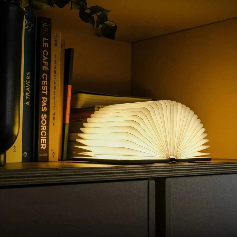 Lampe de Table Rechargeable Sans Fil avec Design Pliable et Éclairage Multi-Mode 0