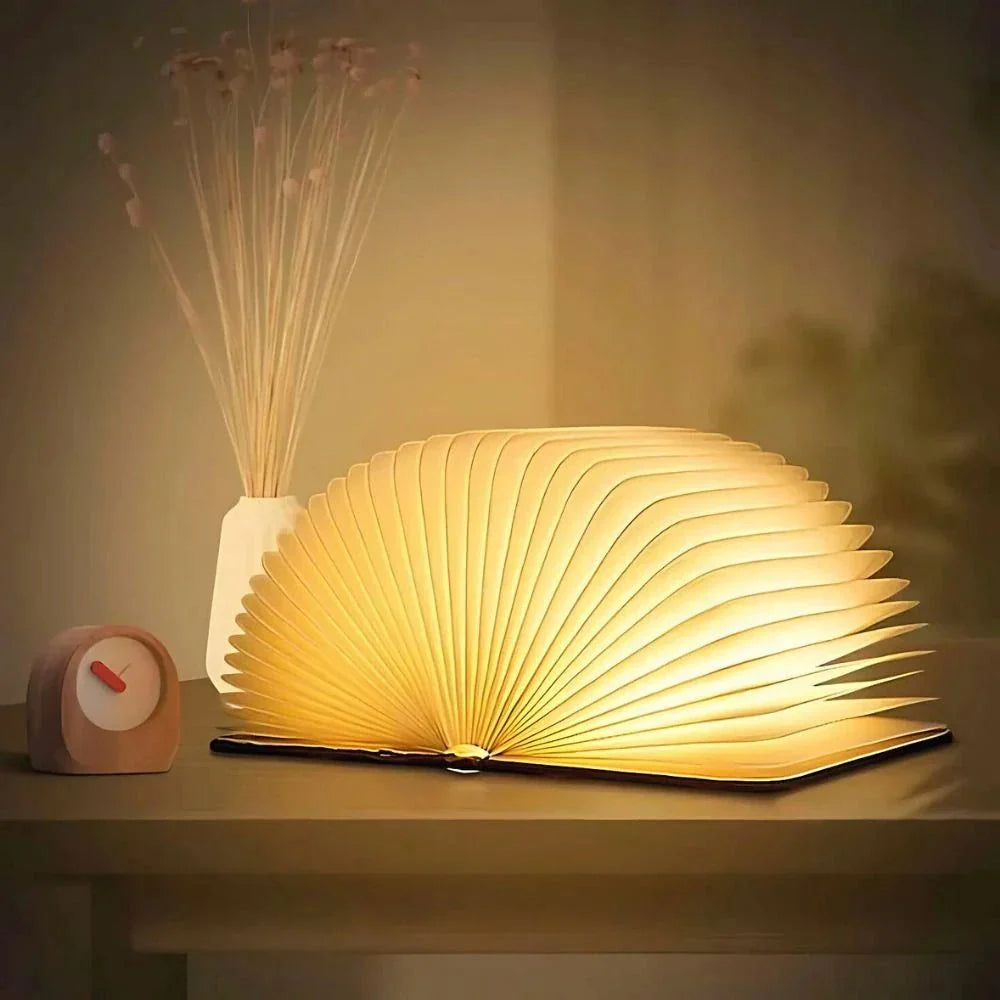 Lampe de Table Rechargeable Sans Fil avec Design Pliable et Éclairage Multi-Mode 1