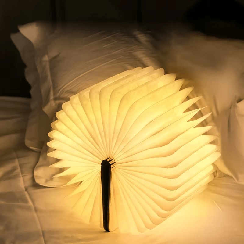 Lampe de Table Rechargeable Sans Fil avec Design Pliable et Éclairage Multi-Mode 4