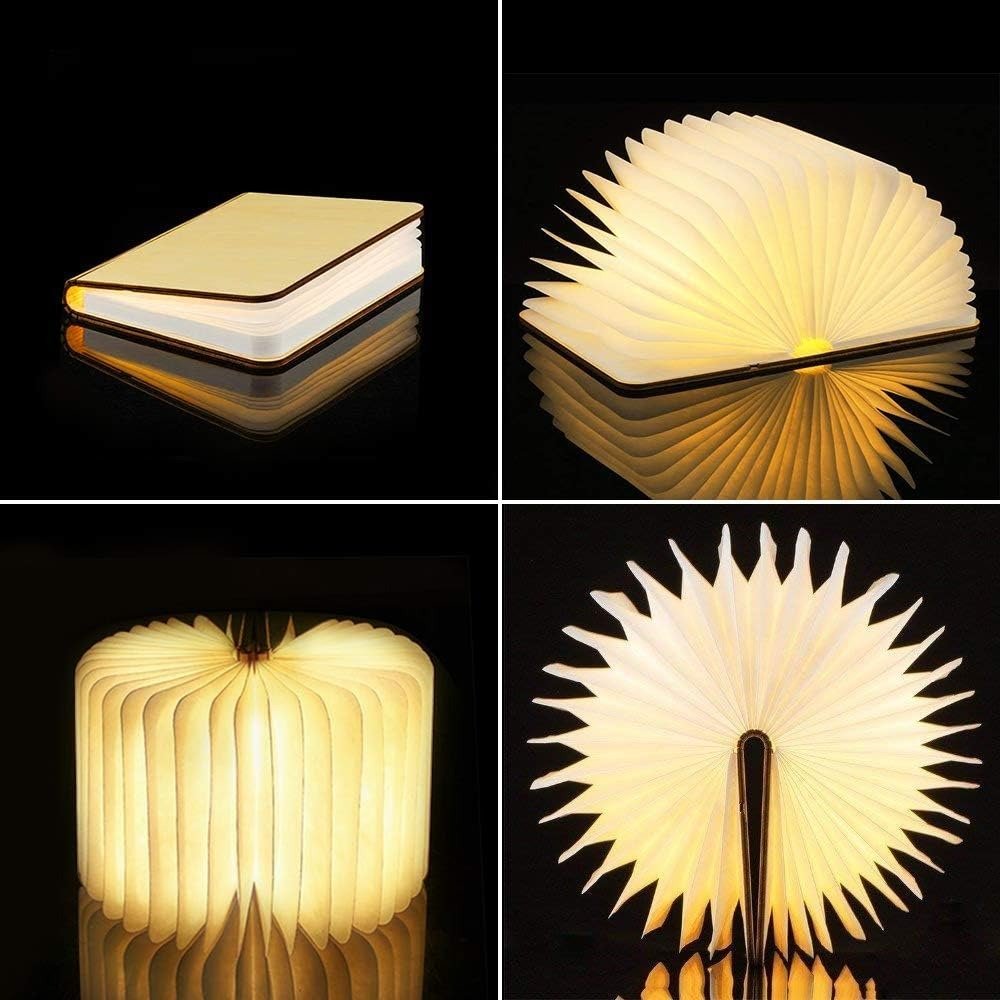 Lampe de Table Rechargeable Sans Fil avec Design Pliable et Éclairage Multi-Mode 5