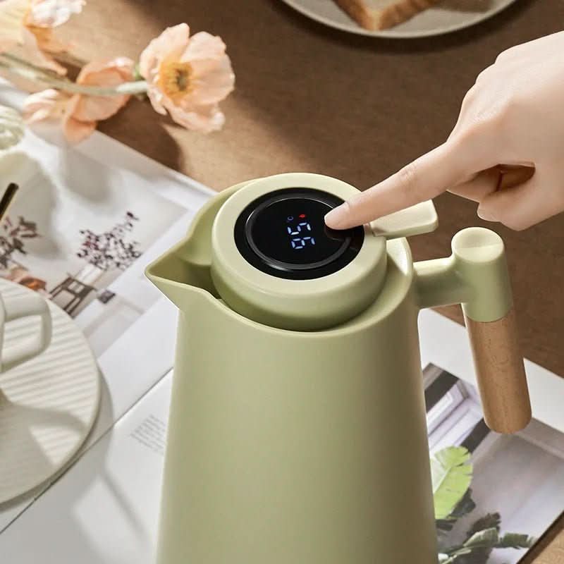 Carafe Isotherme en Acier Inoxydable 1 L avec Bec Verseur