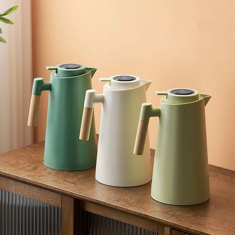 Carafe Isotherme en Acier Inoxydable 1 L avec Bec Verseur