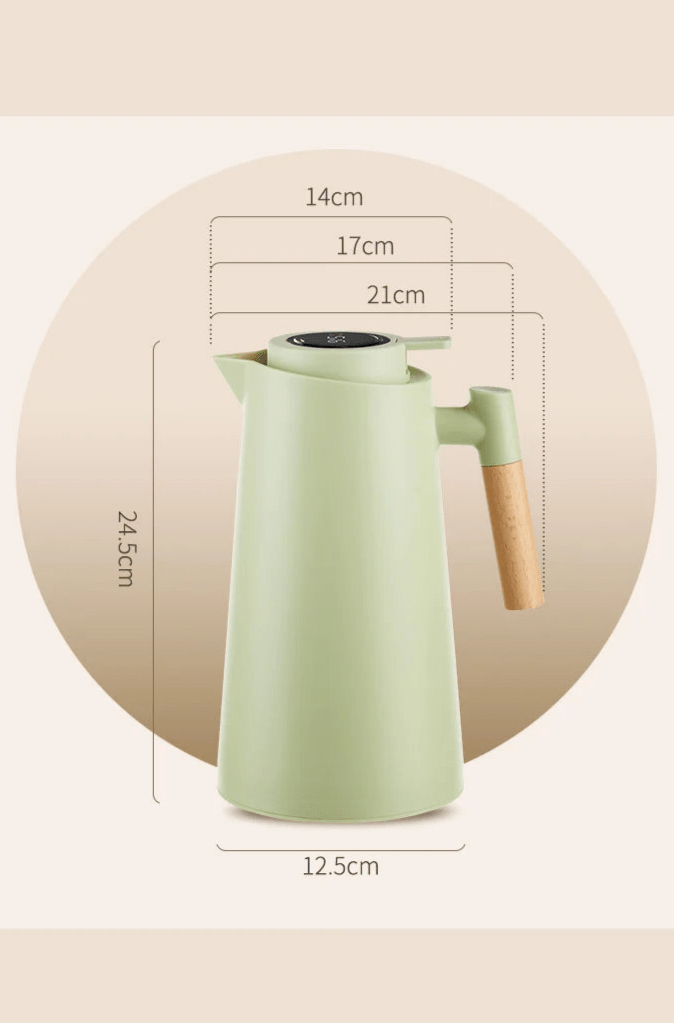 Carafe Isotherme en Acier Inoxydable 1 L avec Bec Verseur