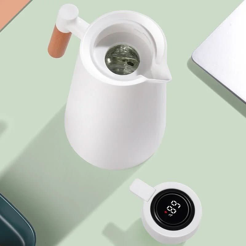 Carafe Isotherme en Acier Inoxydable 1 L avec Bec Verseur