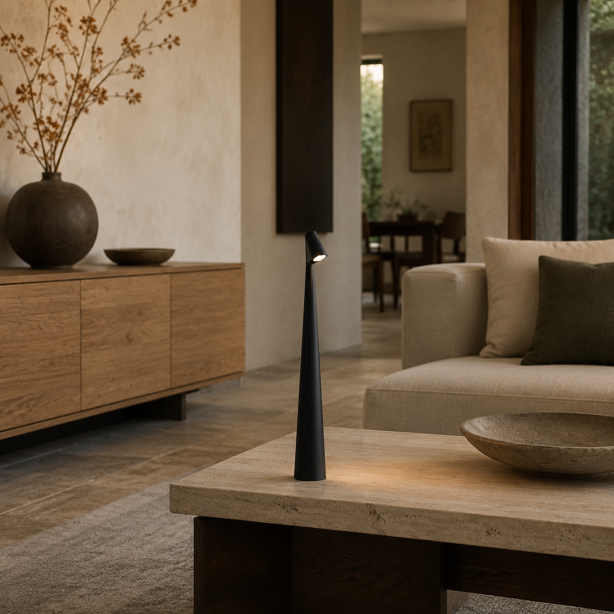 Lampe de Table avec Tête Orientable et Spot LED Directionnel
