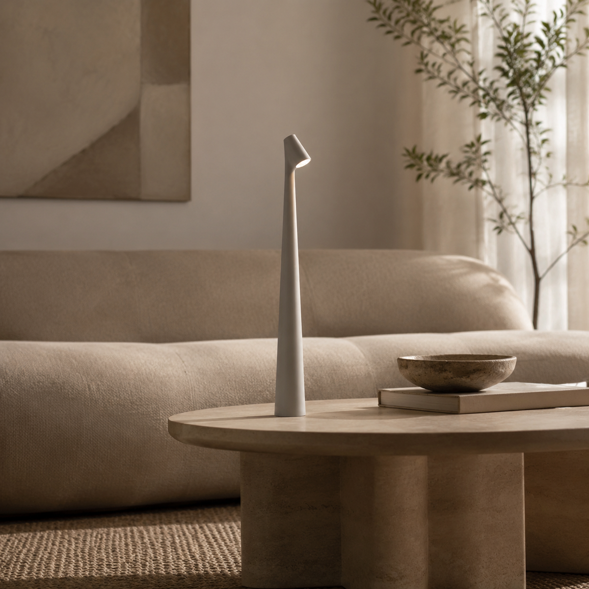 Lampe de Table avec Tête Orientable et Spot LED Directionnel