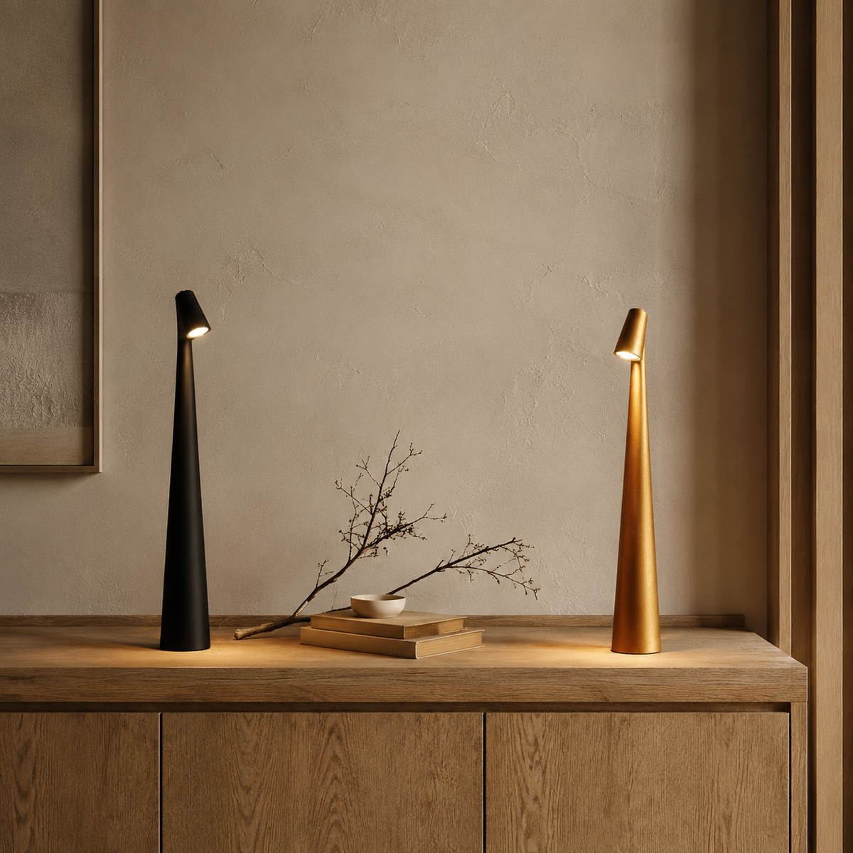 Lampe de Table avec Tête Orientable et Spot LED Directionnel