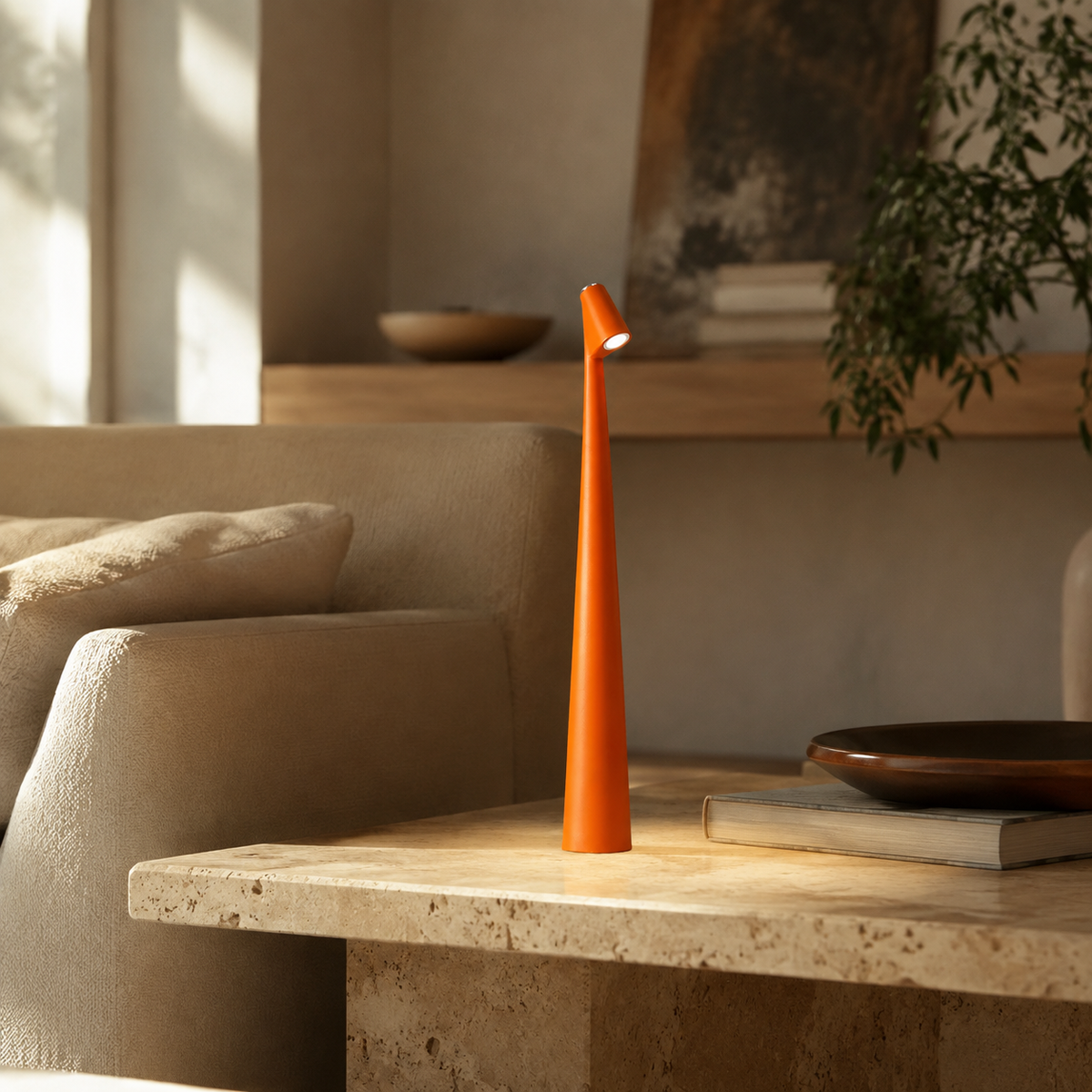Lampe de Table avec Tête Orientable et Spot LED Directionnel