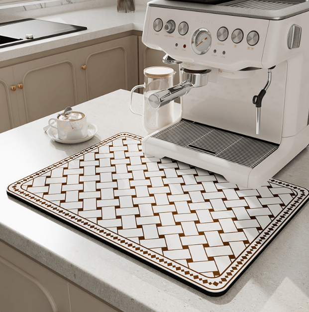 Tapis Égouttoir Absorbant à Séchage Rapide