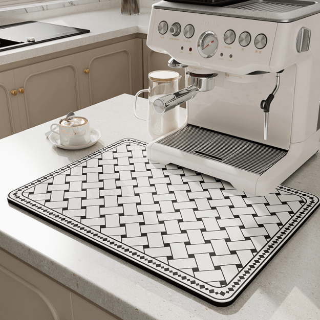 Tapis Égouttoir Absorbant à Séchage Rapide