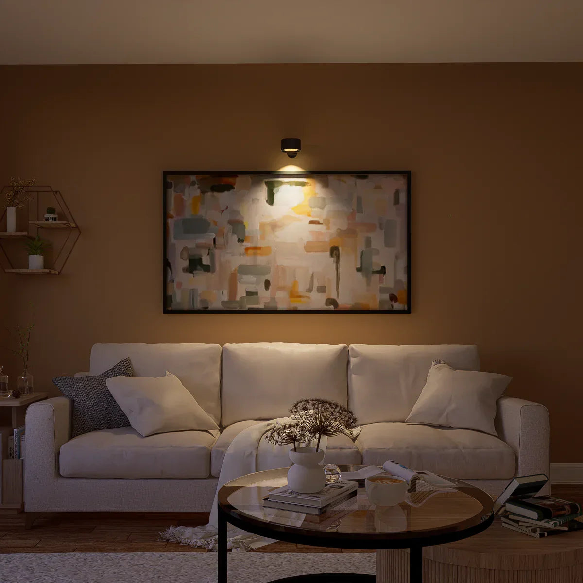Lampe Murale Sans Fil Rechargeable – Rotation à 360°
