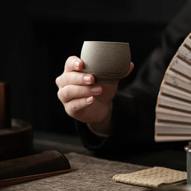 Tasse à Espresso Artisanale en Céramique