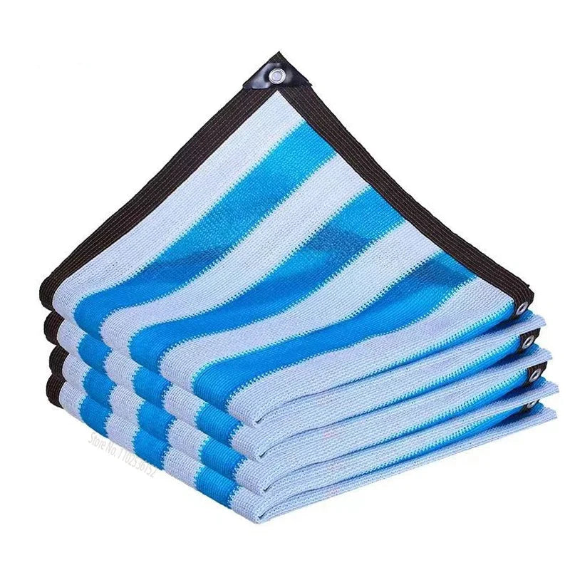 Voile d'Ombrage Rectangulaire en Maille pour Terrasse et Jardin