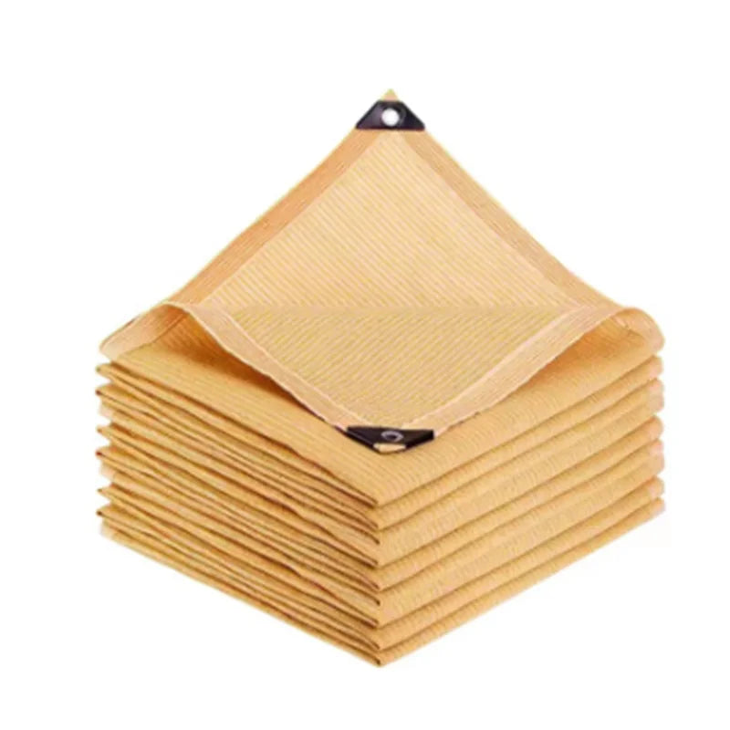 Voile d'Ombrage Rectangulaire avec Œillets Métalliques Renforcés