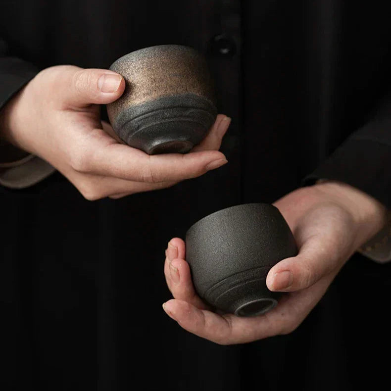 Tasse à Espresso Artisanale en Céramique