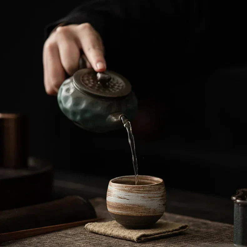 Tasse à Espresso Artisanale en Céramique