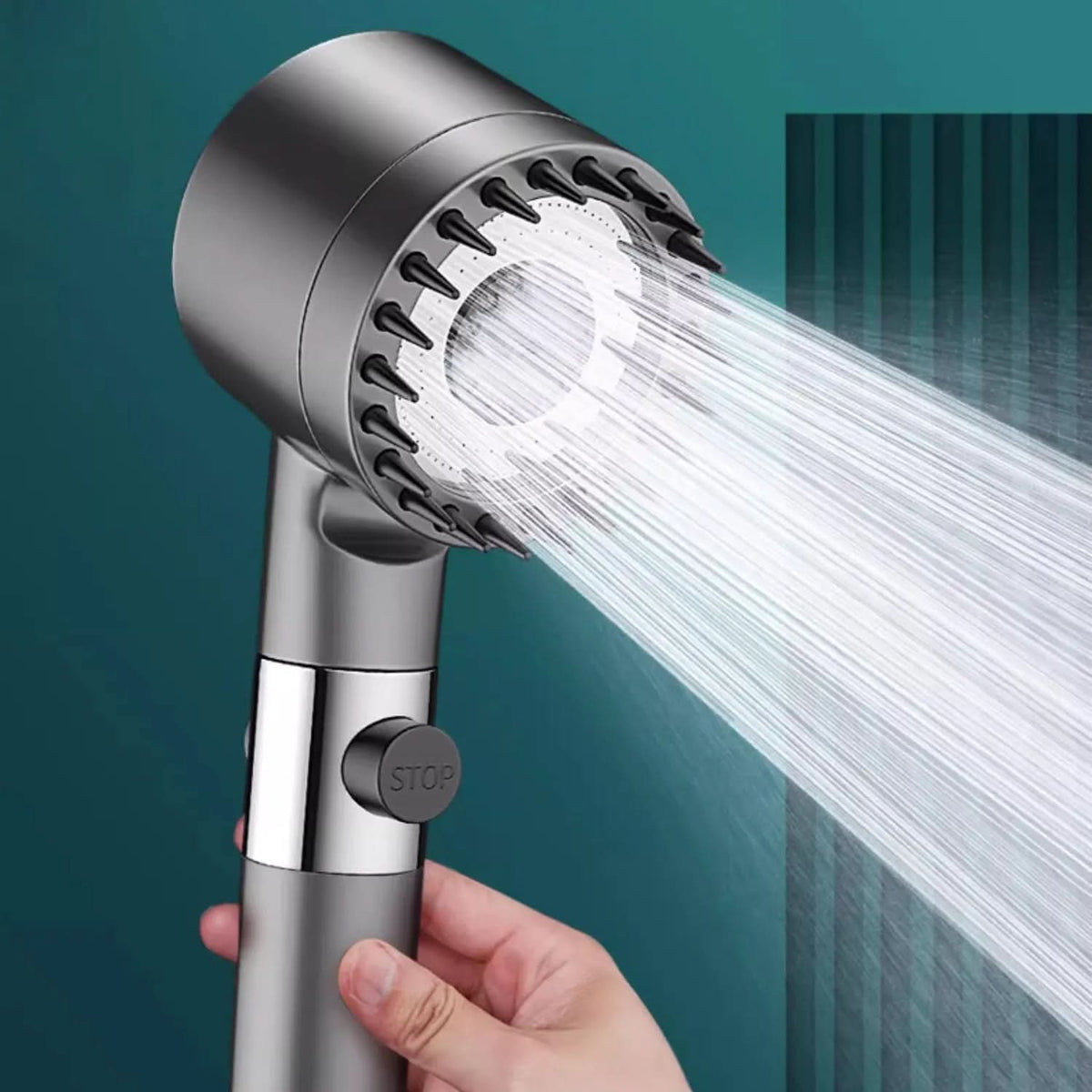 Pommeau de Douche Filtrant avec Massage et 3 Jets