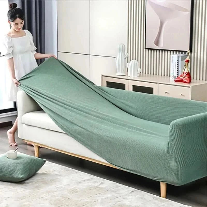 Housse de Canapé Extensible en Jacquard Antidérapant