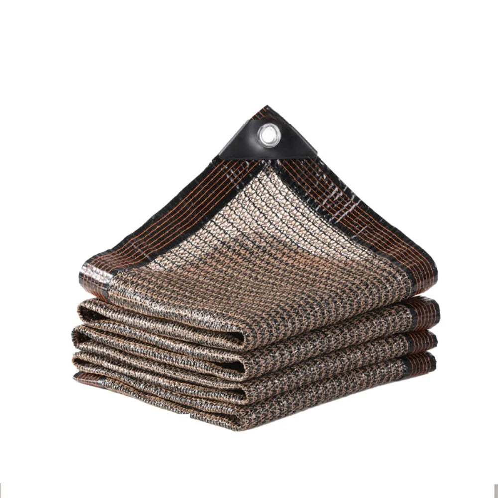 Voile d'Ombrage Carrée en Maille pour Terrasse et Jardin