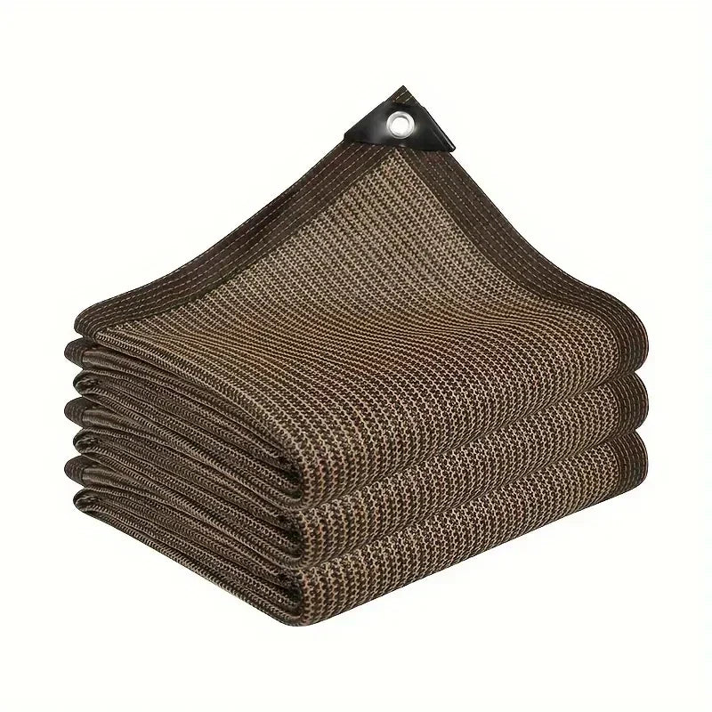 Voile d'Ombrage Rectangulaire avec Œillets Métalliques Renforcés