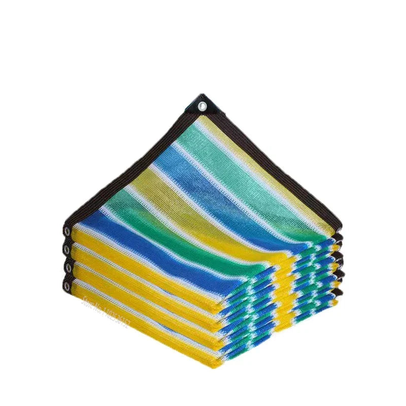 Voile d'Ombrage Rectangulaire avec Œillets Métalliques Renforcés